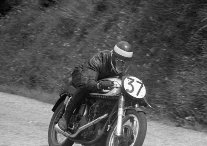 Framed Print : George Salt (Norton) 1956 Junior TT Framed Print : George Salt (Norton) 1956 Junior TT
