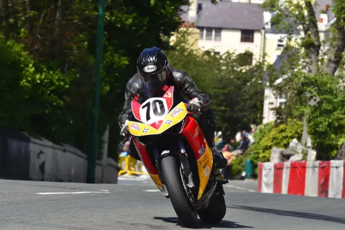 Framed Print : George Spence (Honda) 2015 Superbike TT