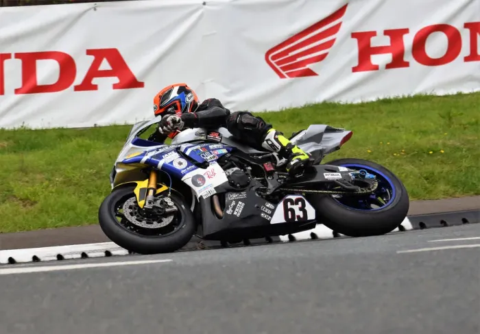 Framed Print : George Spence (Yamaha) 2019 Senior TT Framed Print : George Spence (Yamaha) 2019 Senior TT