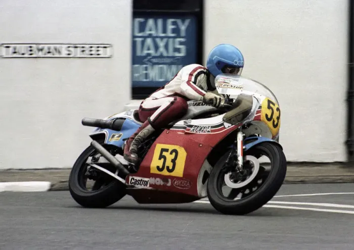 Framed Print : Gerhard Vogt (Suzuki) 1981 Senior TT Framed Print : Gerhard Vogt (Suzuki) 1981 Senior TT
