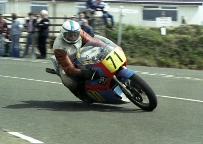 Framed Print : Gerhard Vogt (Yamaha) 1978 Senior TT Framed Print : Gerhard Vogt (Yamaha) 1978 Senior TT