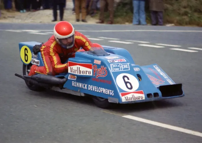Framed Print : Gerry Boret & Nick Boret (Renwick Konig) 1974 750sc TT Framed Print : Gerry Boret & Nick Boret (Renwick Konig) 1974 750sc TT
