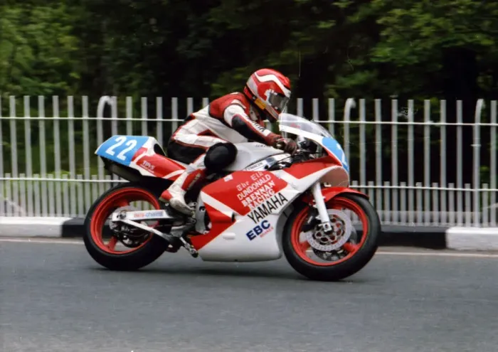 Framed Print : Gerry Brennan (Yamaha) 1991 Junior TT Framed Print : Gerry Brennan (Yamaha) 1991 Junior TT