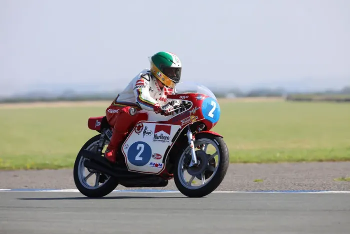 Framed Print : Giacomo Agostini (MV) 2019 Jurby Day
