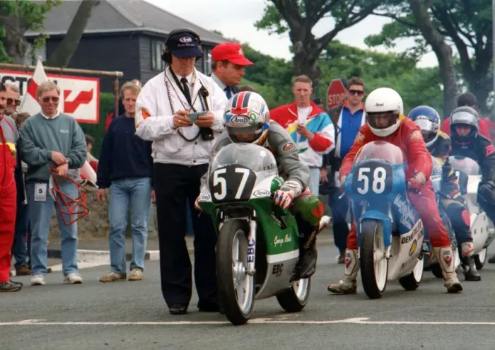 Framed Print : Glen English (Honda) 1995 Ultra Lightweight TT Framed Print : Glen English (Honda) 1995 Ultra Lightweight TT