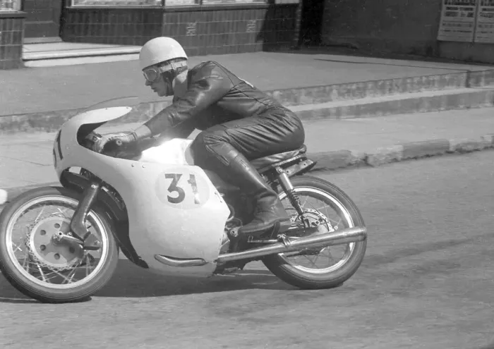Framed Print : Glen Henderson (NSU) 1958 Lightweight TT Framed Print : Glen Henderson (NSU) 1958 Lightweight TT