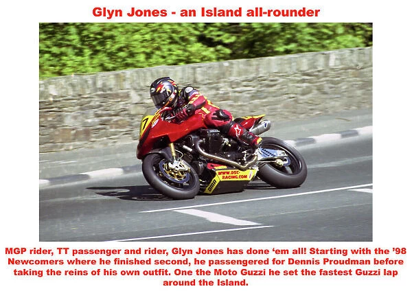 Glyn Jones - an island all-rounder