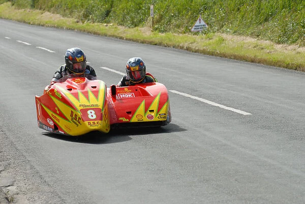 Glyn Jones & Richard Murphy (DMR Suzuki) 2010 Jurby Road