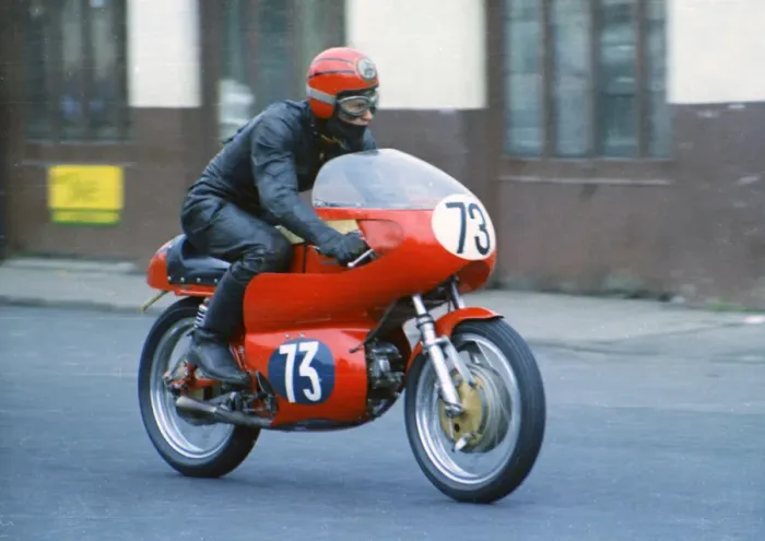 Framed Print : Godfrey Benson (Aermacchi) 1968 Junior TT Framed Print : Godfrey Benson (Aermacchi) 1968 Junior TT