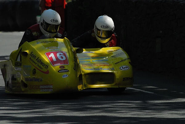 Gordon Shand & Phil Hyde (Shand Suzuki) 2013 Sidecar TT