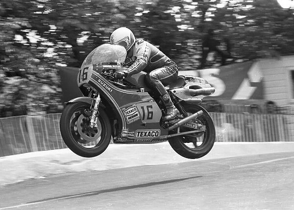 Graeme Crosby (Suzuki) 1980 Senior TT
