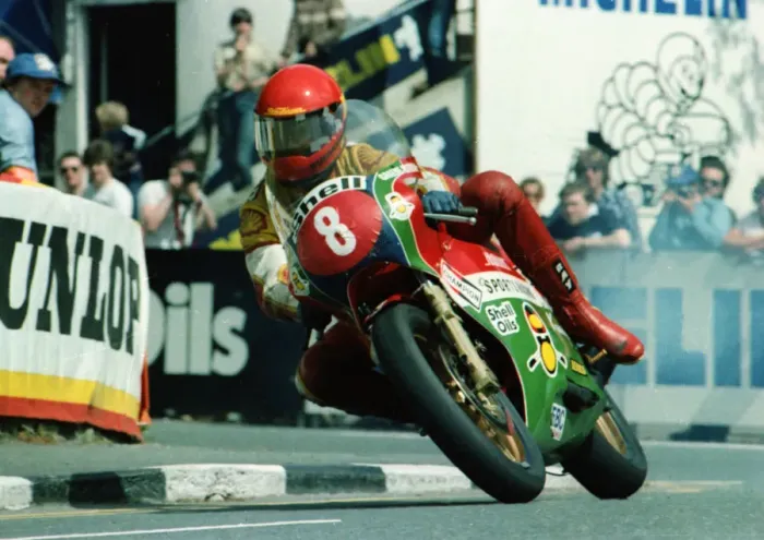 Framed Print : Graeme McGegor (Ducati) 1983 Formula One TT Framed Print : Graeme McGegor (Ducati) 1983 Formula One TT