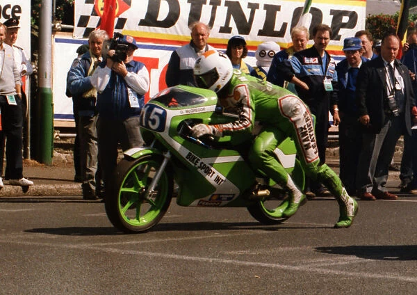 Graeme McGregor (Kawasaki) 1989 Junior TT