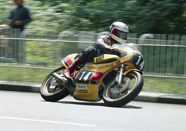 Graeme McGregor (Yamaha) 1987 Formula Two TT