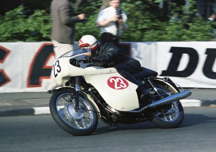 Framed Print : Graham Bailey (Triumph) 1967 750cc Production TT