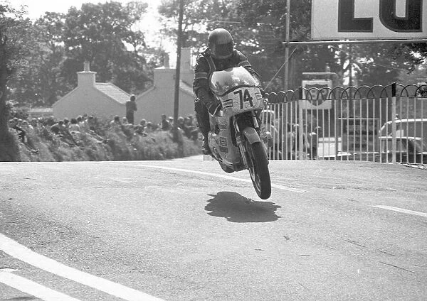 Graham Bentman (Kawasaki) 1975 Classic TT