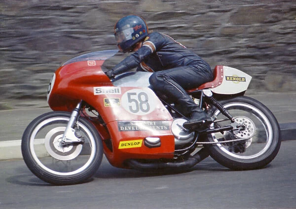 Graham Bentman (Norton) 1974 Formula 750 TT
