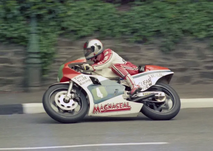 Framed Print : Graham Cannell (Honda) 1986 Junior TT Framed Print : Graham Cannell (Honda) 1986 Junior TT