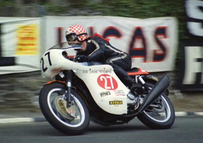 Framed Print : Graham Dixon (Triumph) 1974 Production TT Framed Print : Graham Dixon (Triumph) 1974 Production TT
