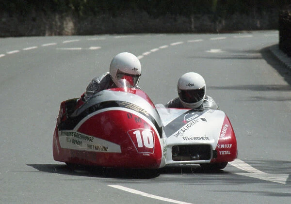 Graham Hayne & Michael Craig (DMR) 1996 Sidecar TT