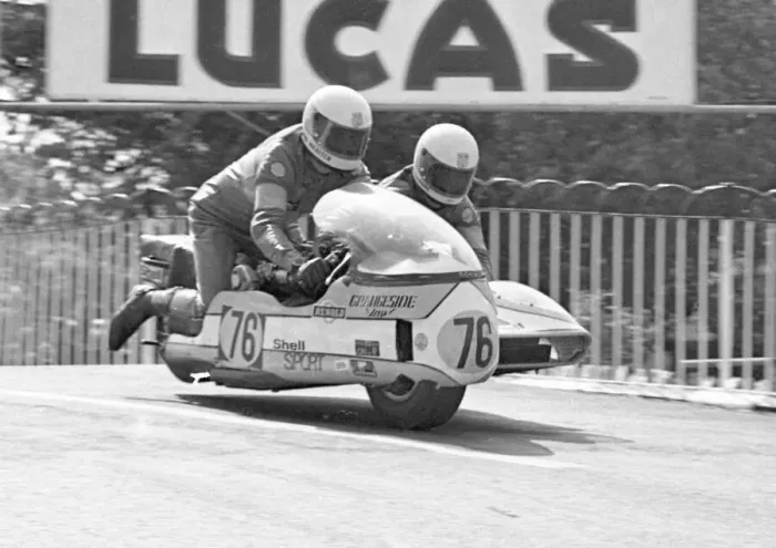 Framed Print : Graham Hilditch & Kevin Littlemore (Grangeside Imp) 1975 1000 Sidecar TT Framed Print : Graham Hilditch & Kevin Littlemore (Grangeside Imp) 1975 1000 Sidecar TT