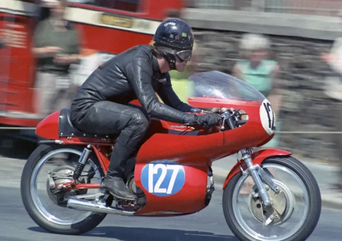Framed Print : Graham Sharp (Aermacchi) 1969 Junior TT Framed Print : Graham Sharp (Aermacchi) 1969 Junior TT