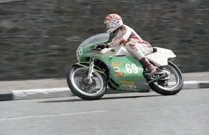 Framed Print : Greg Barsdorf (Yamaha) 1979 Junior TT Framed Print : Greg Barsdorf (Yamaha) 1979 Junior TT