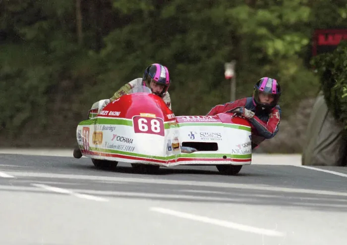 Framed Print : Greg Lambert & Carl Kirwin (Shelbourne Yamaha) at Union Mills, 1993 Sidecar TT Framed Print : Greg Lambert & Carl Kirwin (Shelbourne Yamaha) at Union Mills, 1993 Sidecar TT