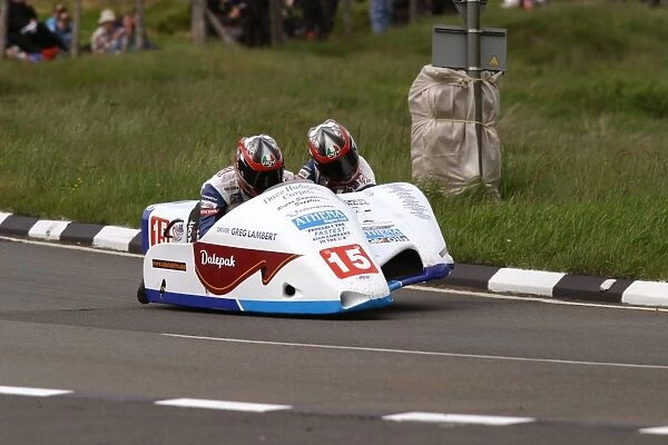 Greg Lambert & Ivan Murray (DMR Honda) 2004 Sidecar TT