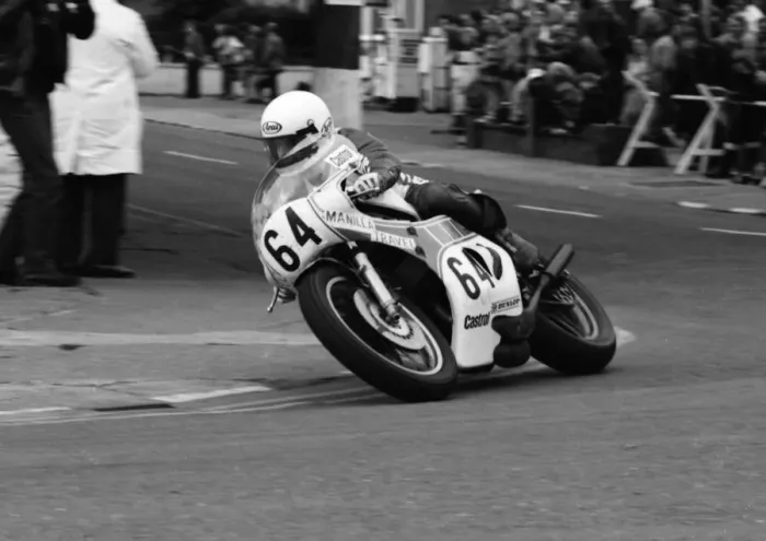 Framed Print : Greg Petty (Yamaha) 1980 Classic TT