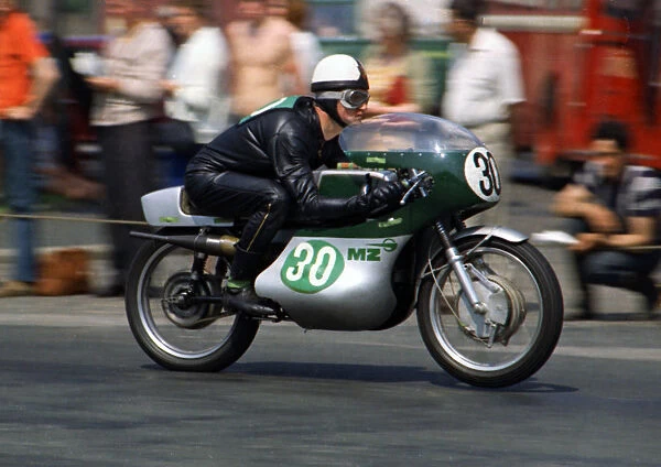 Gunter Bartusch (MZ) 1970 Lightweight TT