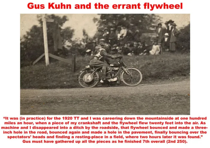 Framed Print : Gus Kuhn and the errant flywheel Framed Print : Gus Kuhn and the errant flywheel