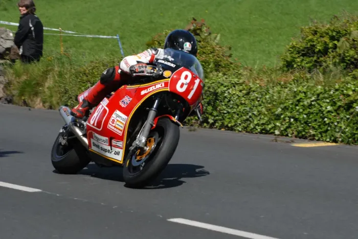 Framed Print : Guy Martin (Suzuki) 2010 Pre TT Classic