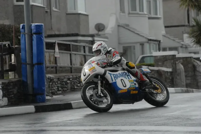 Framed Print : Guy Martin (Triumph) 2007 Pre TT Classic Framed Print : Guy Martin (Triumph) 2007 Pre TT Classic
