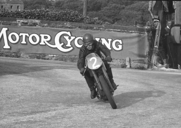 Framed Print : H Hall (Velocette) 1959 Southern 100 Framed Print : H Hall (Velocette) 1959 Southern 100