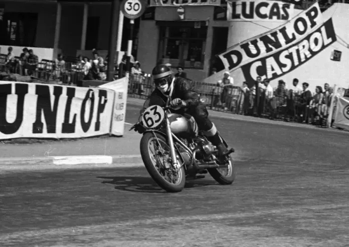 Framed Print : H Smith (Douglas) 1953 Junior Clubman TT Framed Print : H Smith (Douglas) 1953 Junior Clubman TT