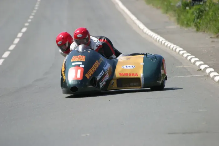 Framed Print : Hamish MacKay & Michael MacKay (Windle Yamaha) 2005 Sidecar TT Framed Print : Hamish MacKay & Michael MacKay (Windle Yamaha) 2005 Sidecar TT