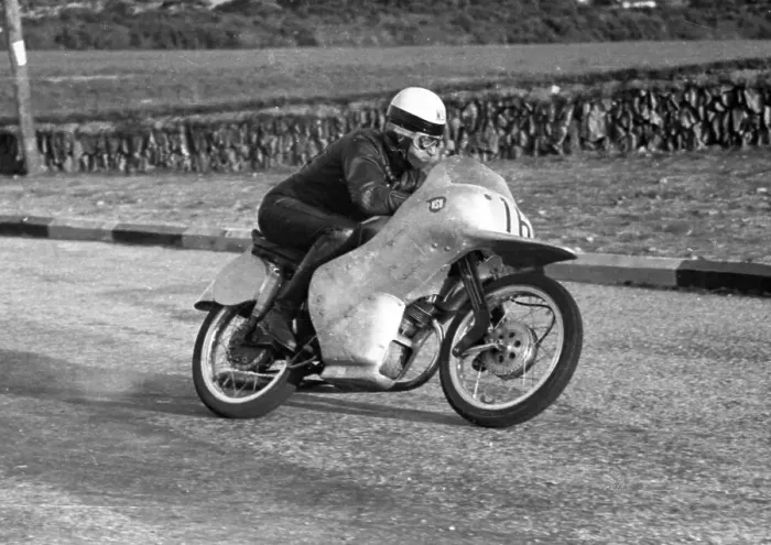 Framed Print : Hans Muller NSU 1954 Ultra Lightweight TT Framed Print : Hans Muller NSU 1954 Ultra Lightweight TT