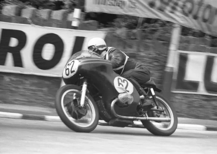 Framed Print : Hans Otto Butenuth (BMW) 1964 Senior TT