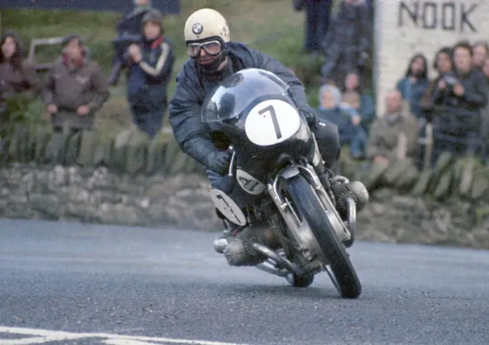 Framed Print : Hans Otto Butenuth (BMW) 1972 Senior TT Framed Print : Hans Otto Butenuth (BMW) 1972 Senior TT