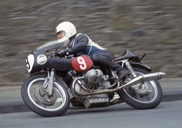 Framed Print : Hans Otto Butenuth (BMW) 1973 Production TT Framed Print : Hans Otto Butenuth (BMW) 1973 Production TT
