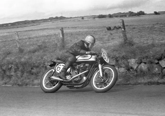 Framed Print : Harry Grant (Norton) 1958 Junior Ulster Grand Prix Framed Print : Harry Grant (Norton) 1958 Junior Ulster Grand Prix