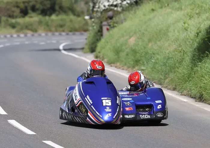 Framed Print : Harry Payne & Mark Wilkes (Yamaha LCR) 2022 Sidecar TT Framed Print : Harry Payne & Mark Wilkes (Yamaha LCR) 2022 Sidecar TT