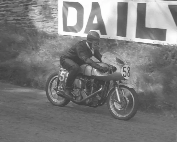 Framed Print : Harry Stanford (Mead Norton) 1960 Lightweight TT Framed Print : Harry Stanford (Mead Norton) 1960 Lightweight TT
