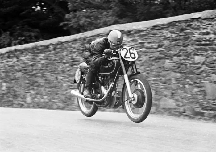 Framed Print : Harry Stephen (AJS Triumph) 1952 Lightweight TT Framed Print : Harry Stephen (AJS Triumph) 1952 Lightweight TT