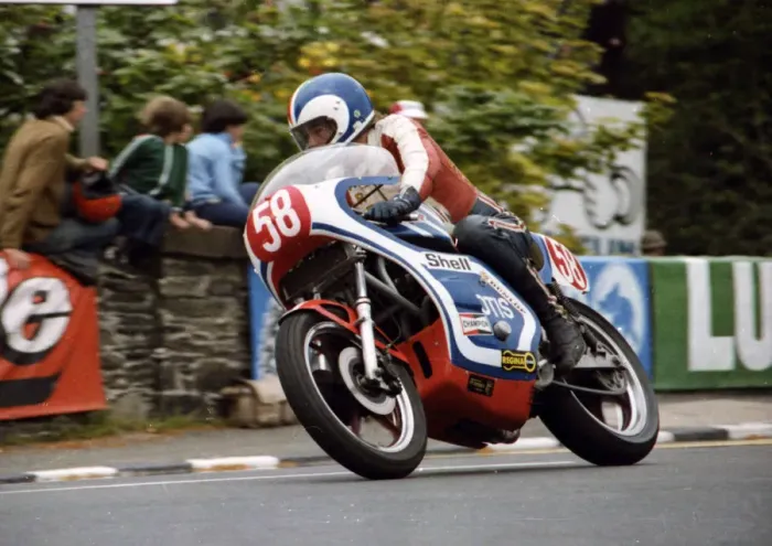 Framed Print : Hartley Kerner (PMS Kawasaki) 1979 Formula One TT
