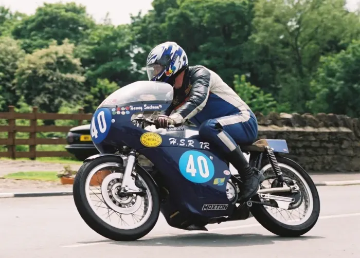 Framed Print : Harvey Swetnam (Seeley 7R) 1994 Pre-TT Classic Framed Print : Harvey Swetnam (Seeley 7R) 1994 Pre-TT Classic