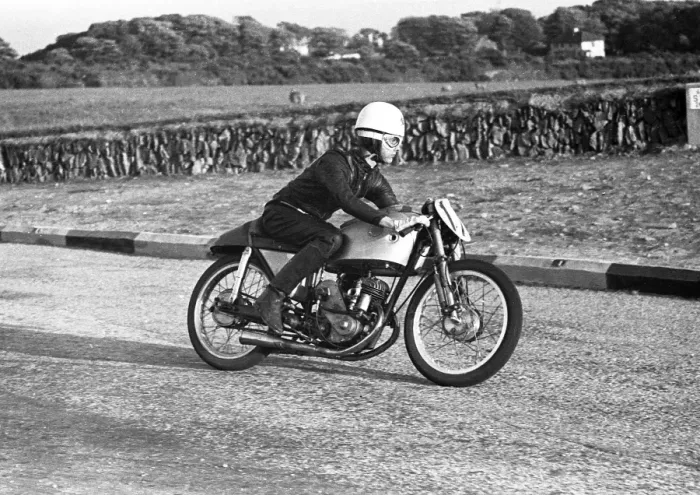 Framed Print : Harvey Williams (EMC) 1954 Ultra Lightweight TT Framed Print : Harvey Williams (EMC) 1954 Ultra Lightweight TT