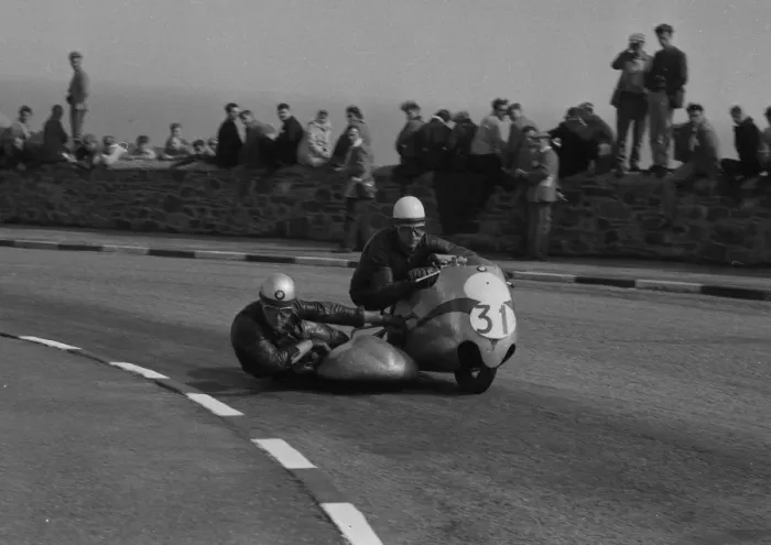 Framed Print : Helmut Fath & Alfred Wohlgemuth (BMW) 1959 Sidecar TT Framed Print : Helmut Fath & Alfred Wohlgemuth (BMW) 1959 Sidecar TT