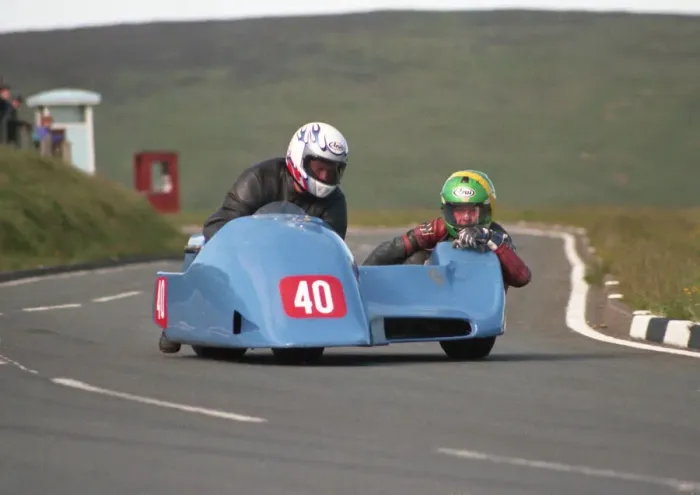 Framed Print : Helmut Lunemann & Chris McGahan (Ireson) 1999 Sidecar TT Framed Print : Helmut Lunemann & Chris McGahan (Ireson) 1999 Sidecar TT